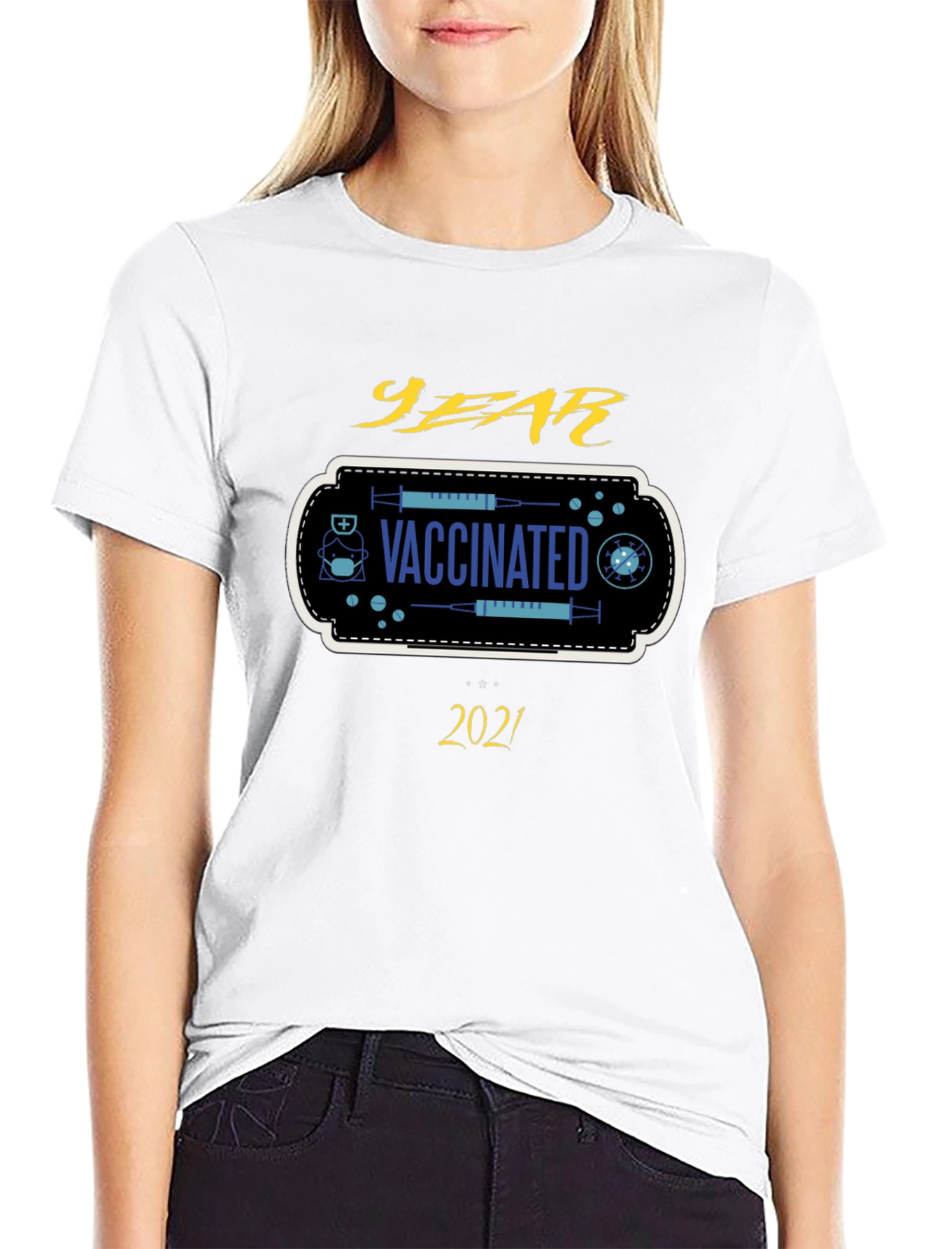 Vaccinated 2021 T-Shirt