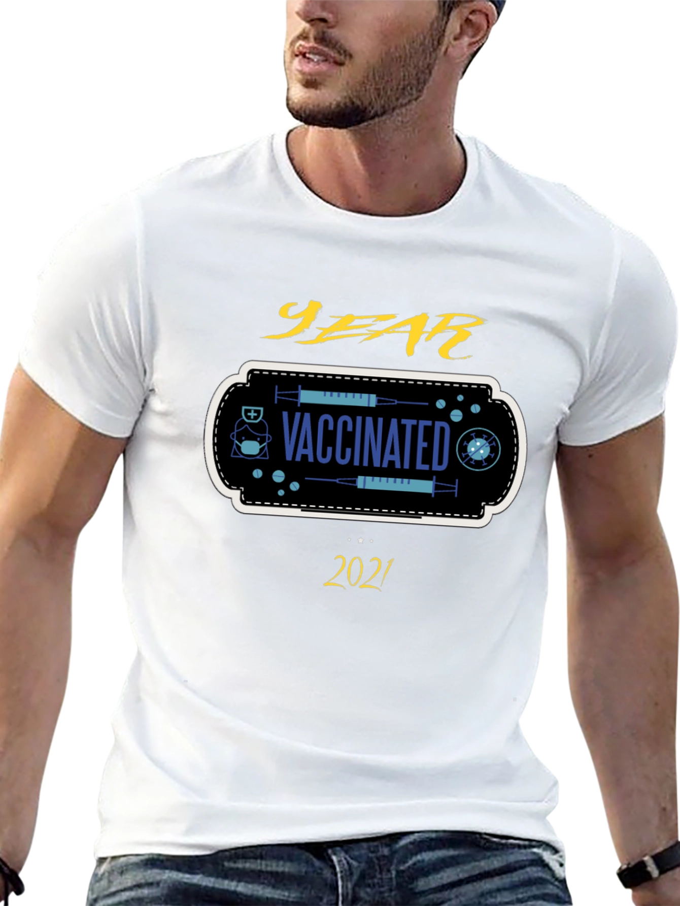 Vaccinated 2021 T-Shirt