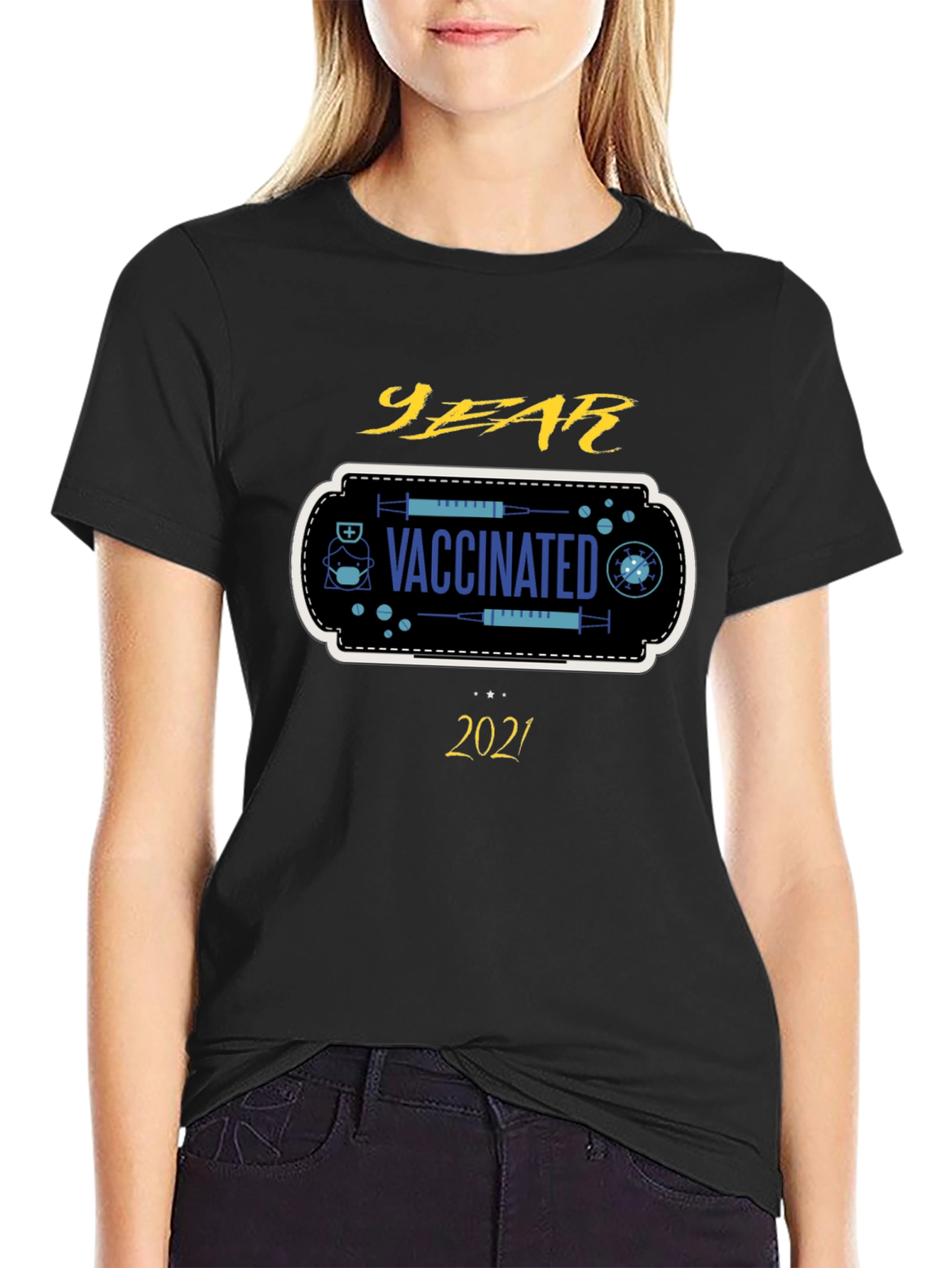 Vaccinated 2021 T-Shirt