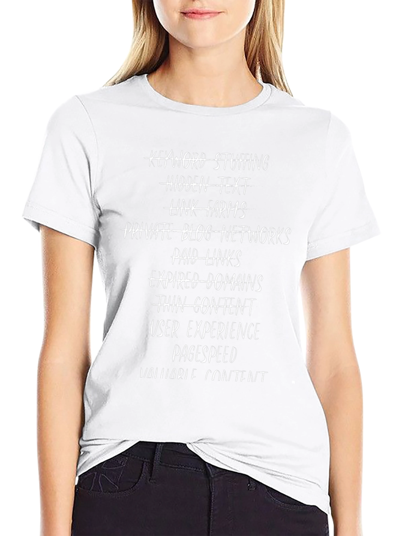 SEO Donts Black T-Shirt