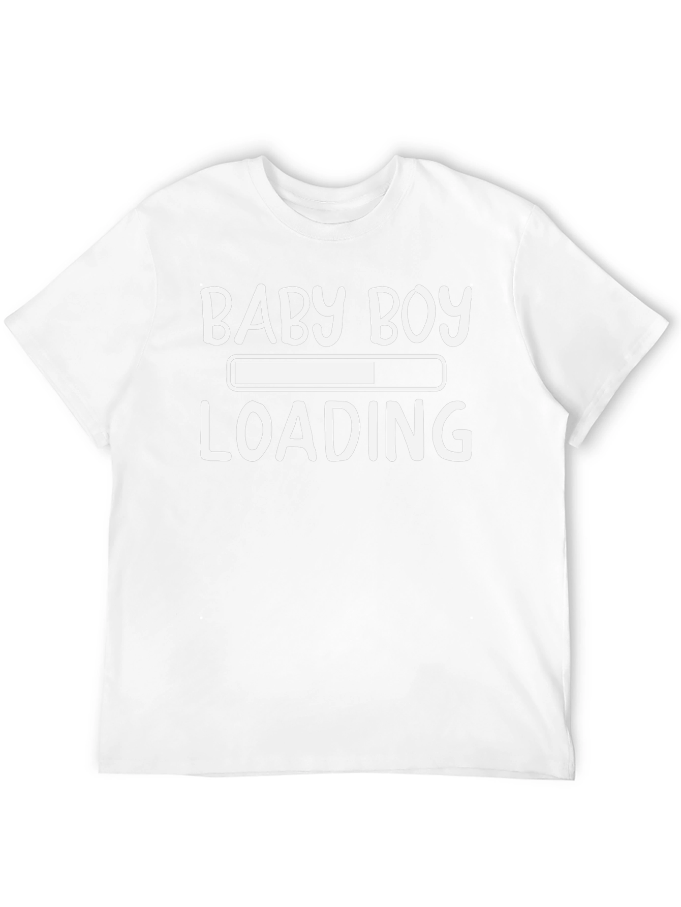 Baby Boy Loading T-Shirt - Expecting Dad Tee