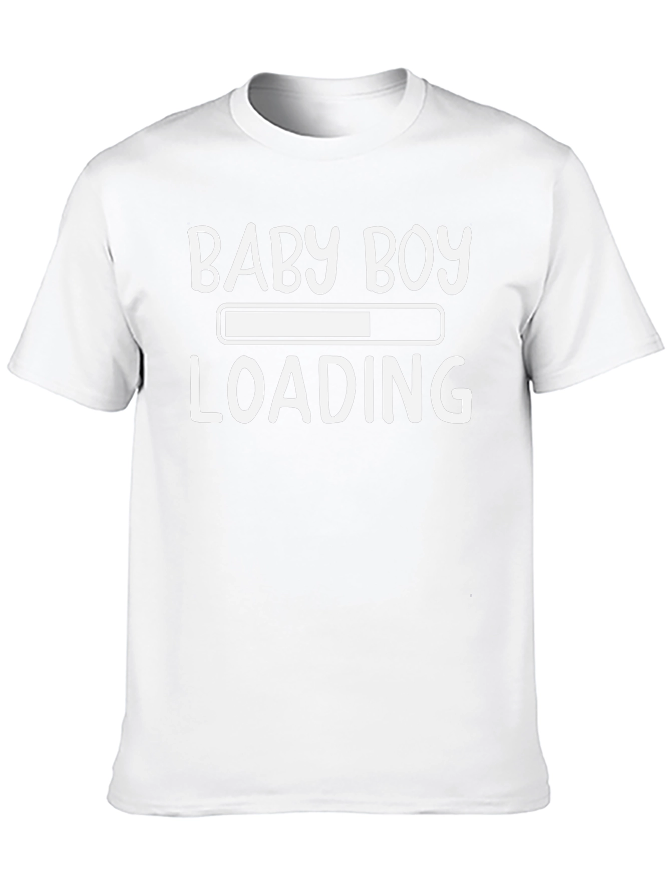 Baby Boy Loading T-Shirt - Expecting Dad Tee