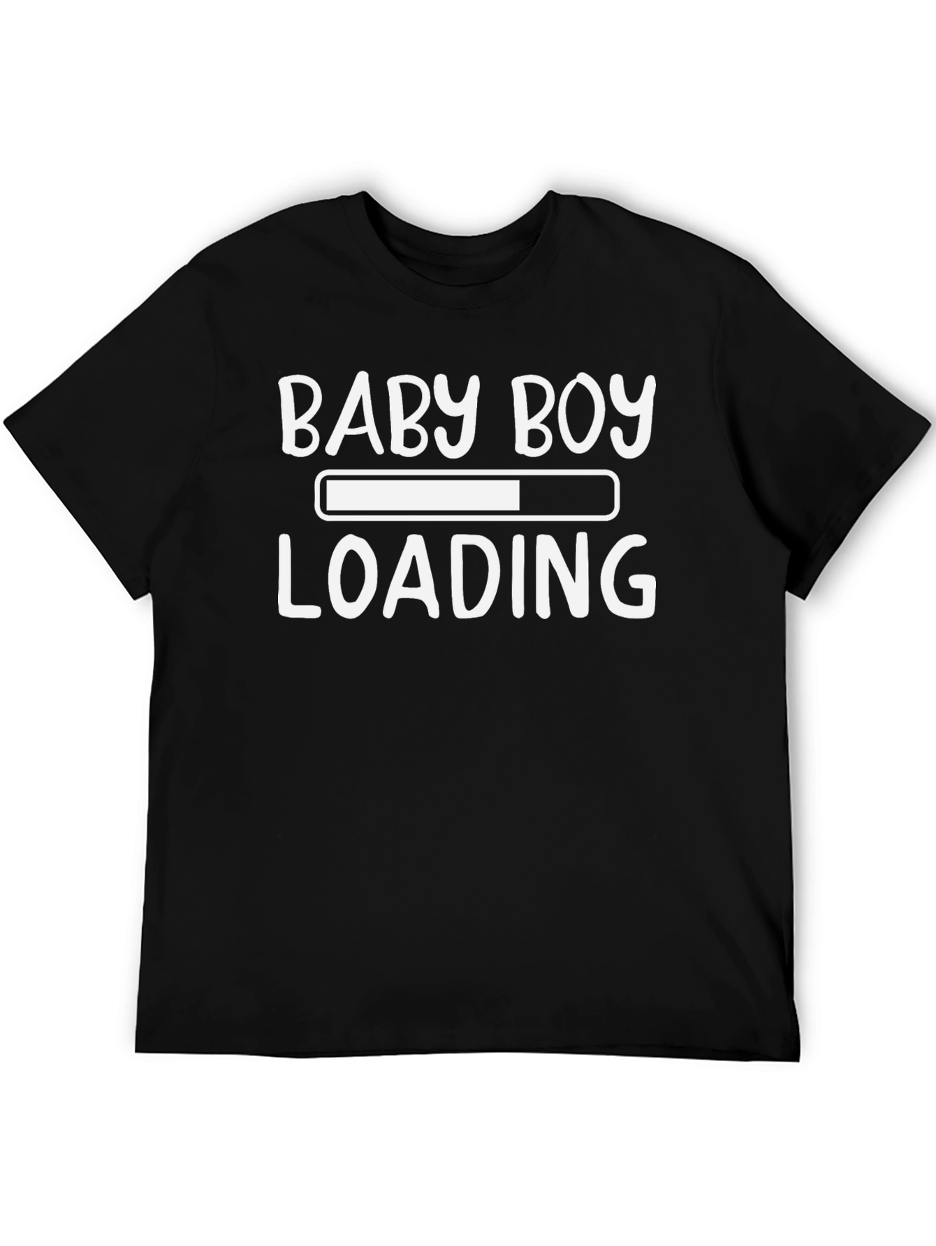 Baby Boy Loading T-Shirt - Expecting Dad Tee
