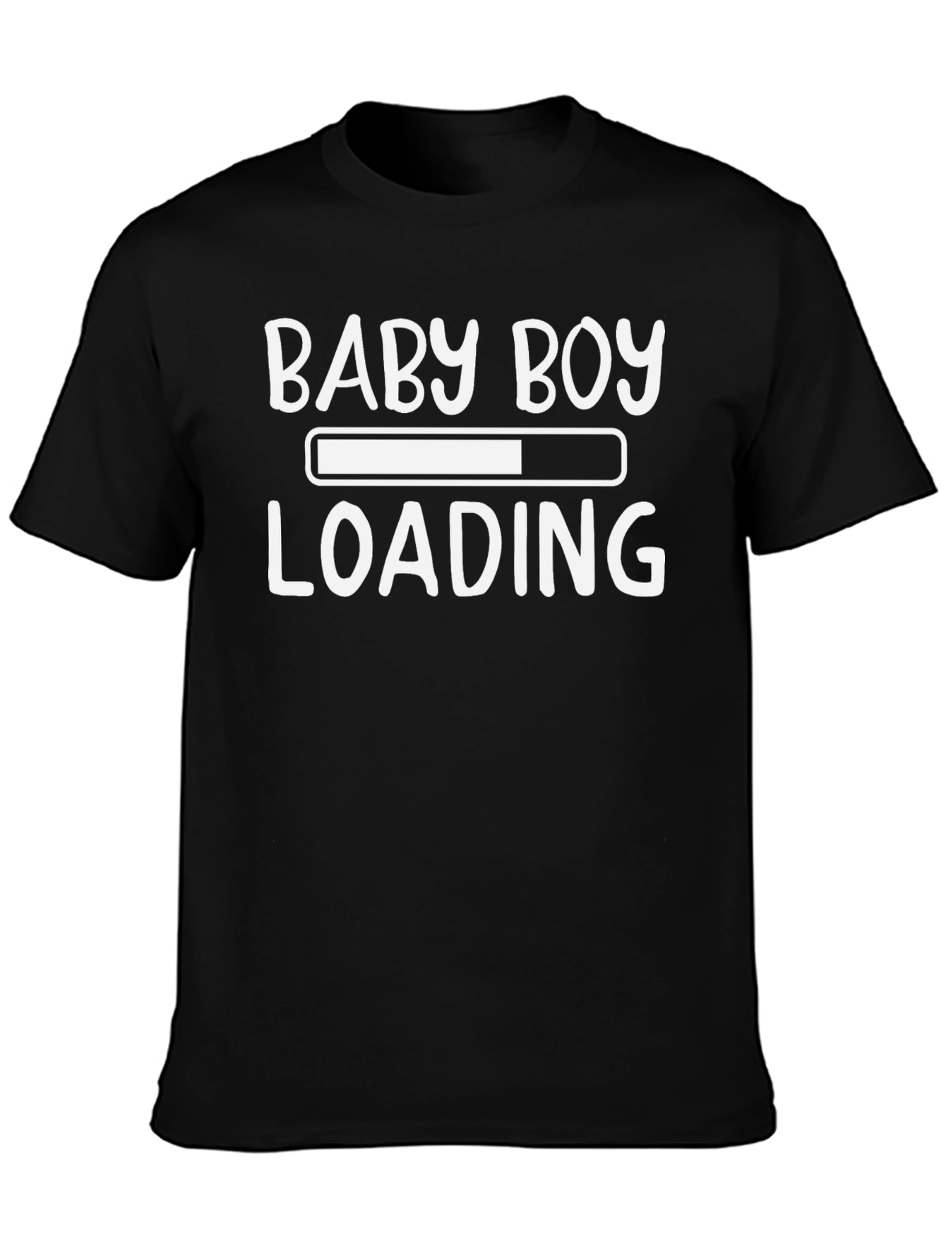 Baby Boy Loading T-Shirt - Expecting Dad Tee