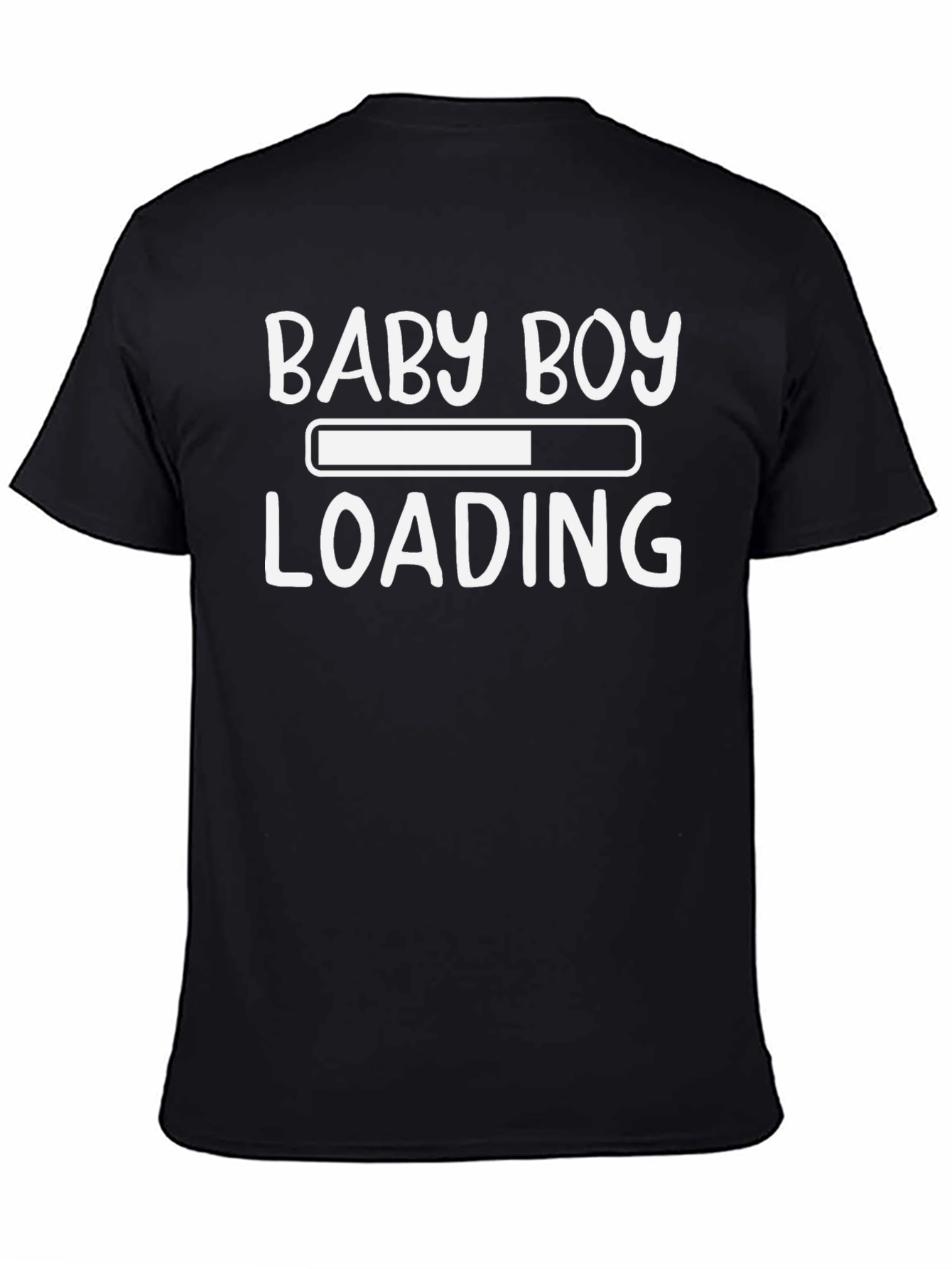 Baby Boy Loading T-Shirt - Expecting Dad Tee