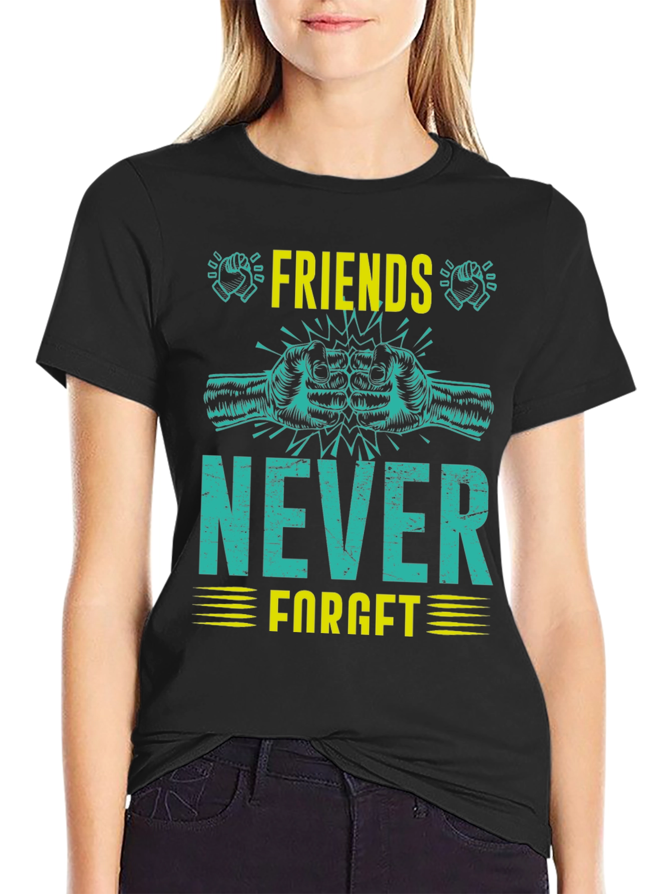 Friends Never Forget Graphic T-Shirt