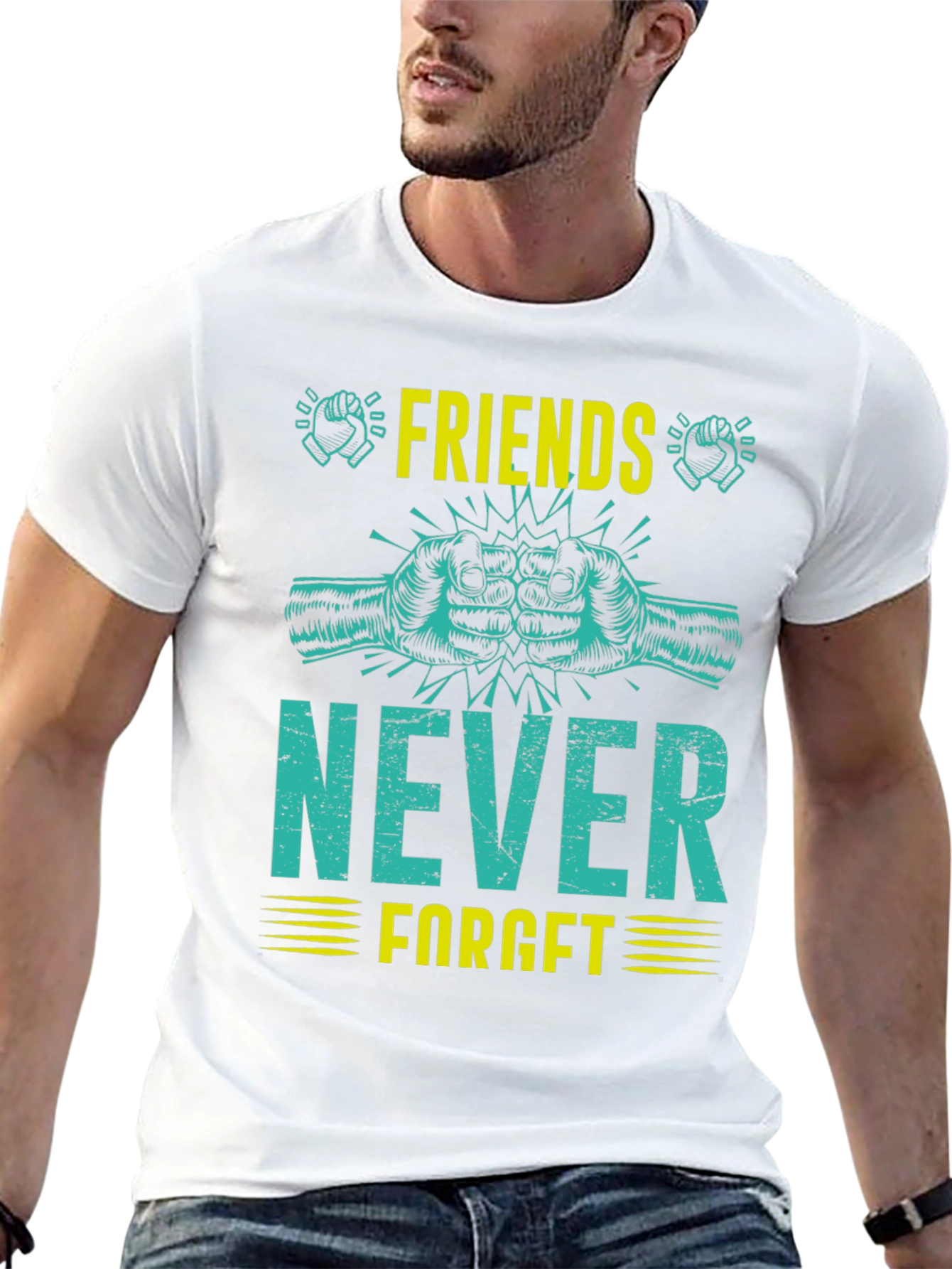 Friends Never Forget Graphic T-Shirt
