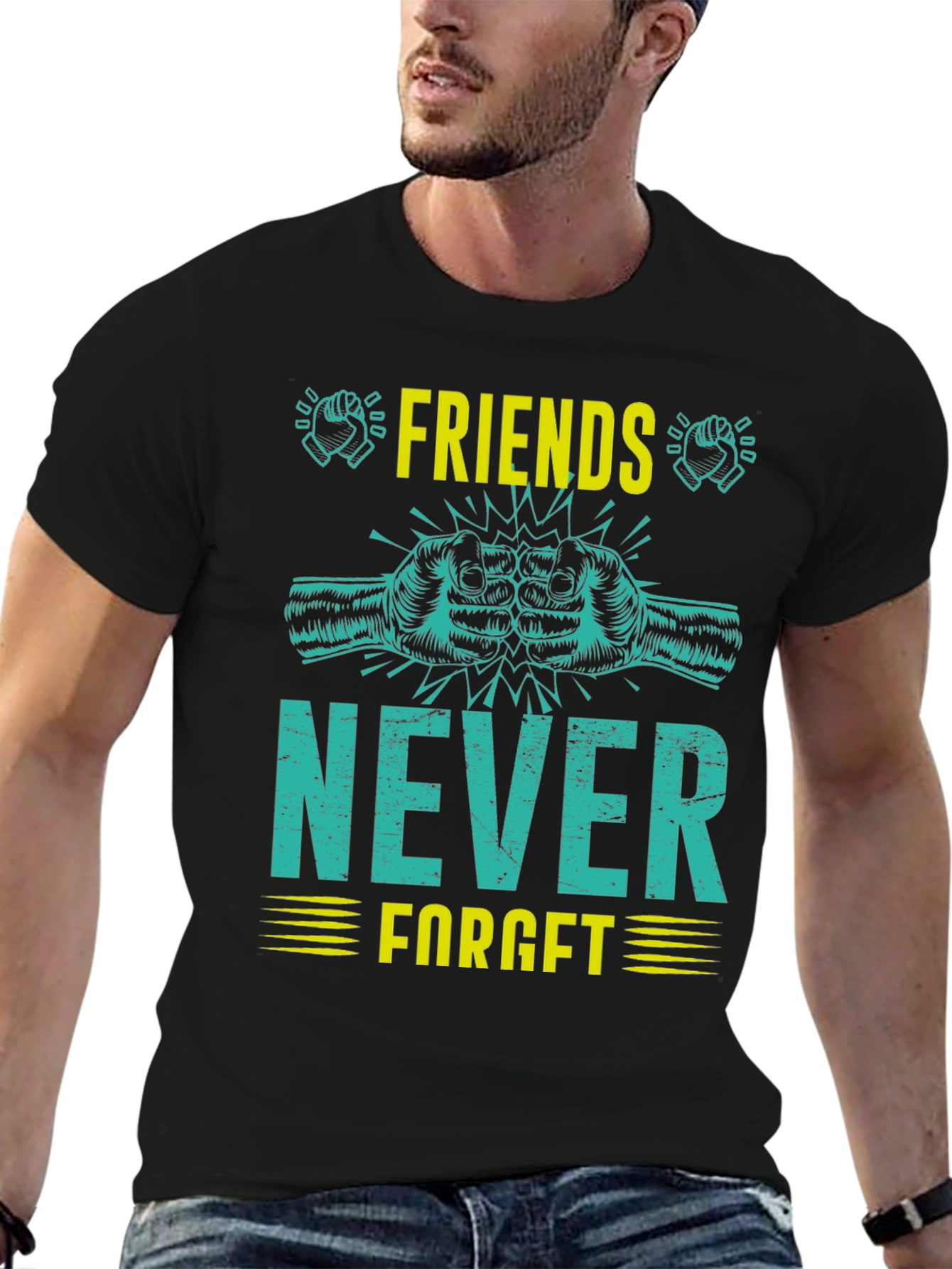 Friends Never Forget Graphic T-Shirt
