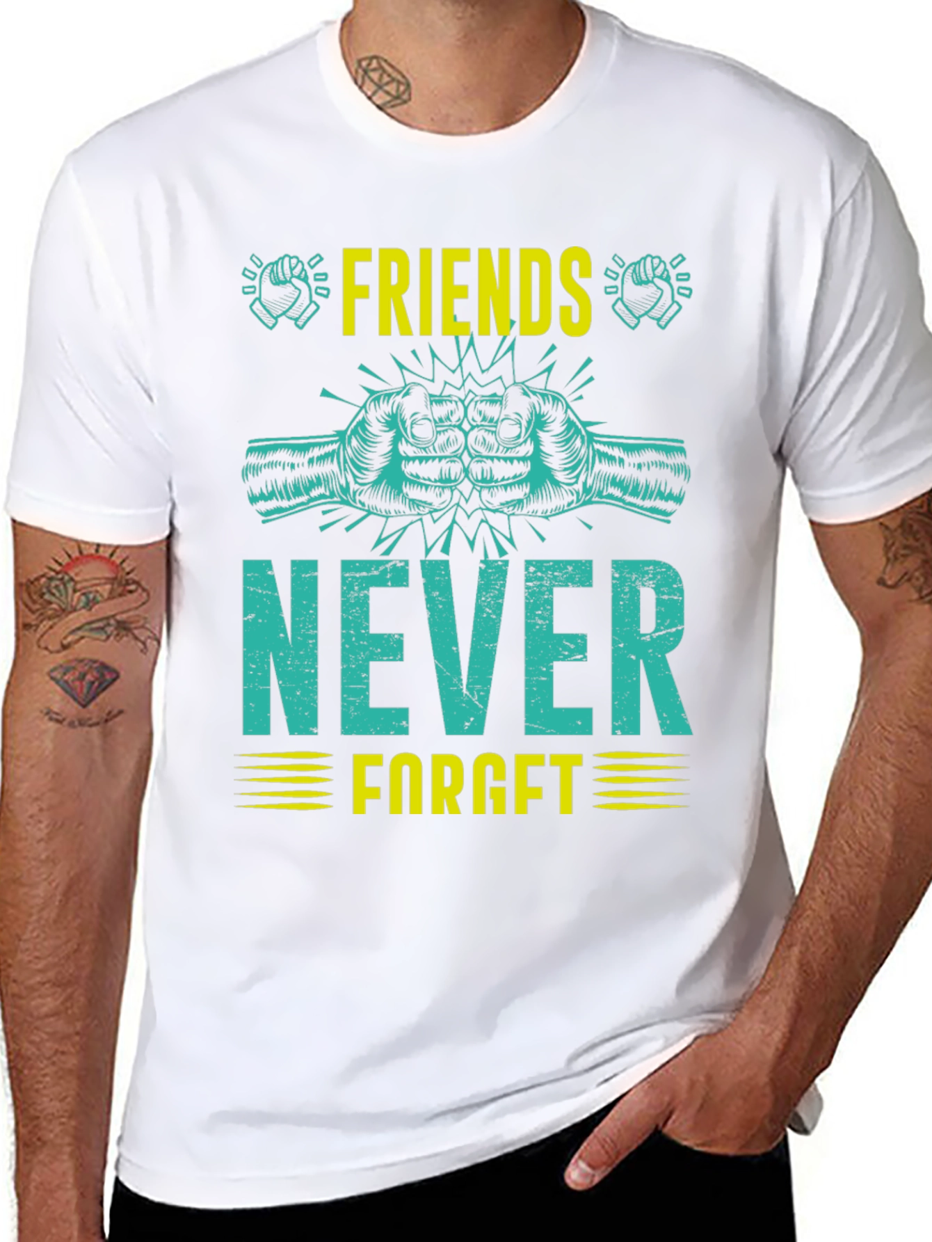 Friends Never Forget Graphic T-Shirt