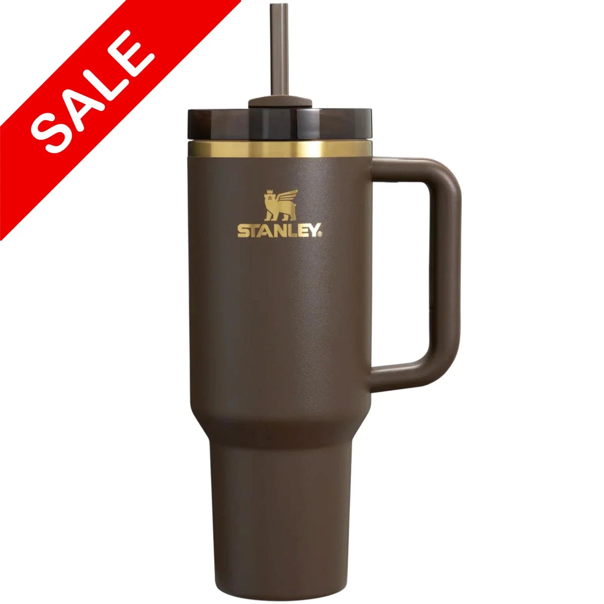Stanley Quencher 40 oz Chocolate Gold Tumbler