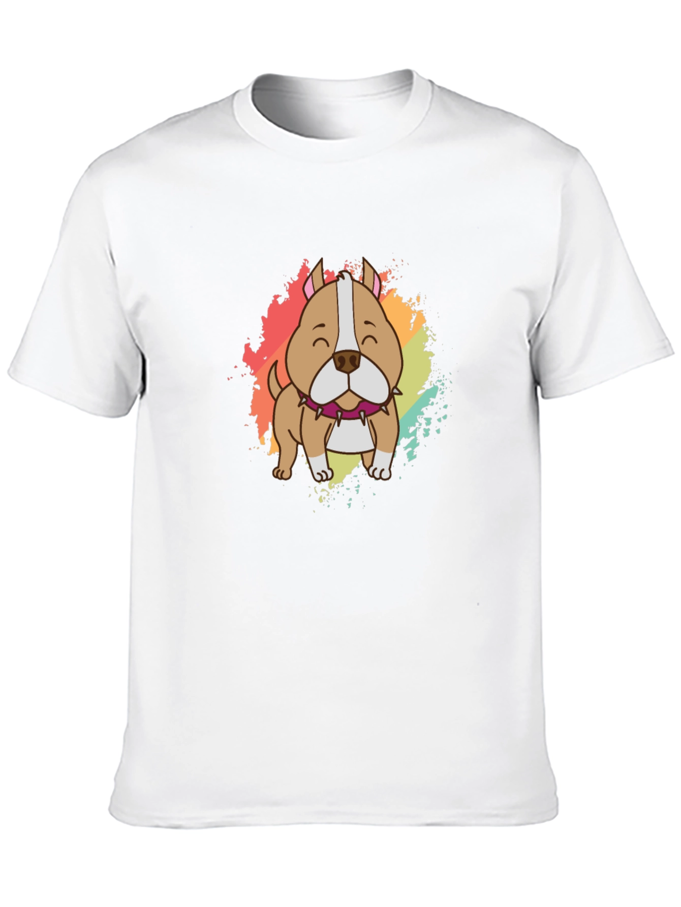 Dog Graphic Black T-Shirt - Casual Wear