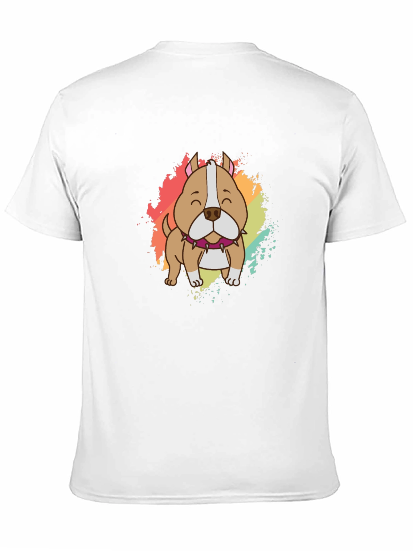 Dog Graphic Black T-Shirt - Casual Wear