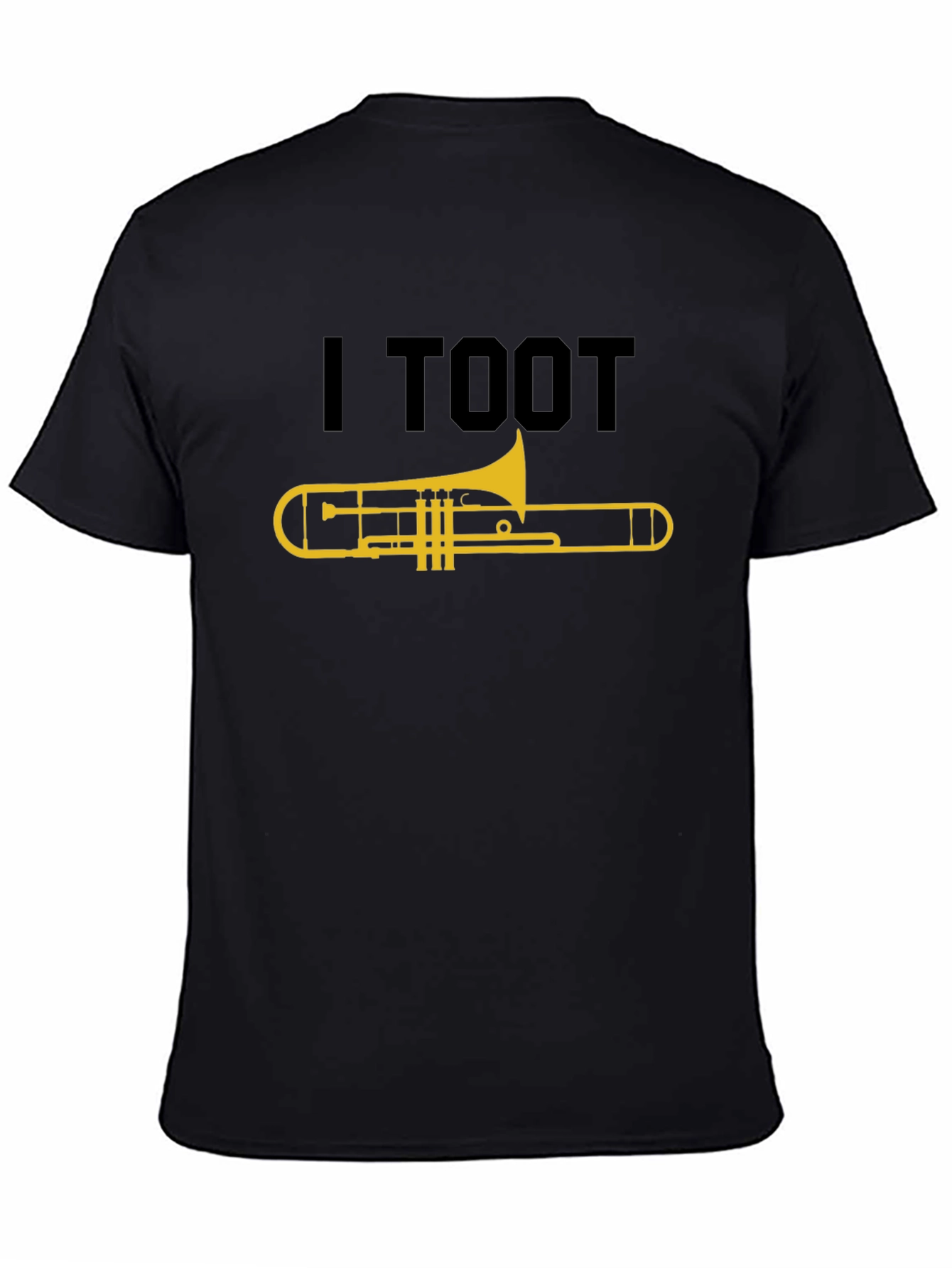 I Toot Trombone Black T-Shirt
