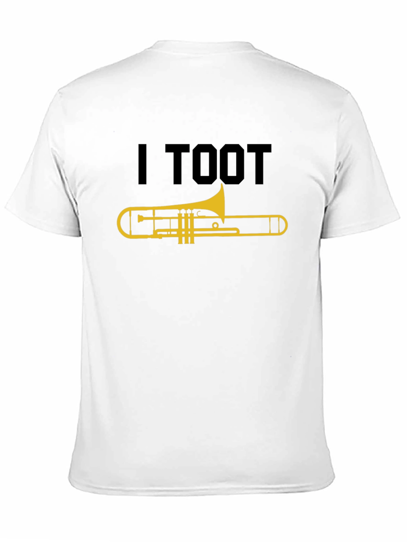 I Toot Trombone Black T-Shirt