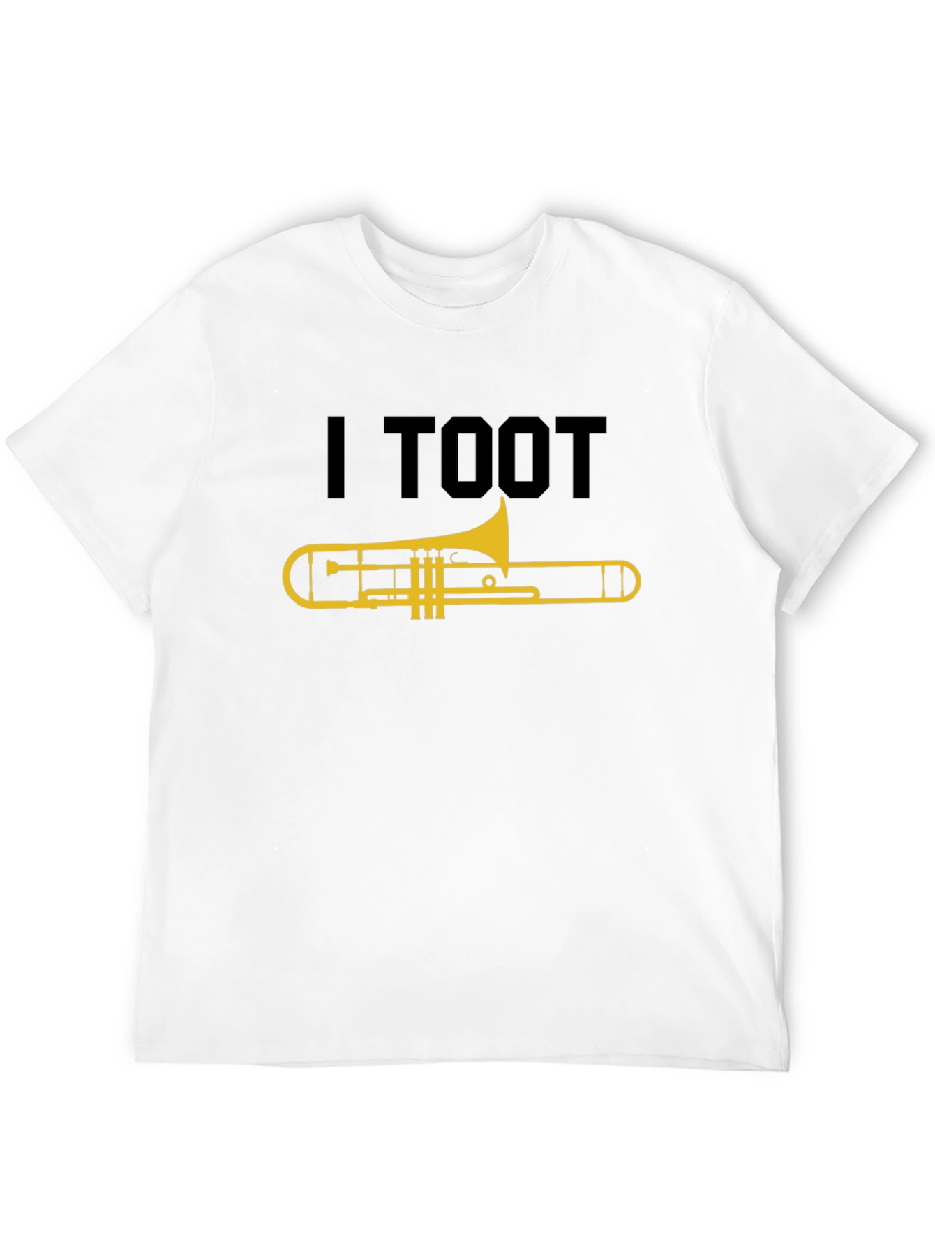 I Toot Trombone Black T-Shirt