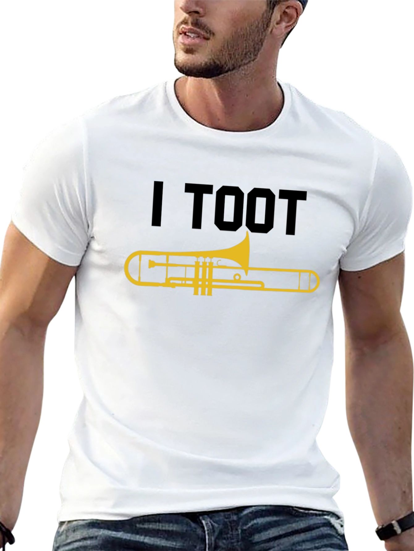 I Toot Trombone Black T-Shirt