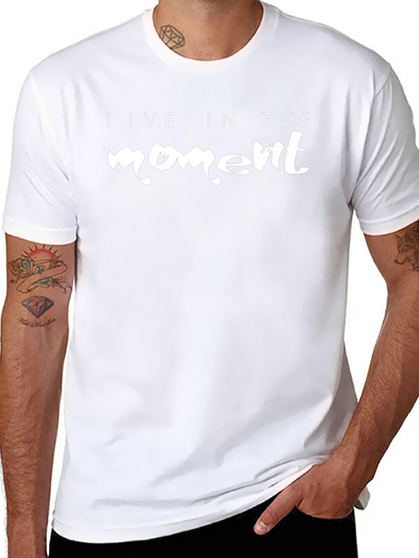 Live in the Moment Black T-Shirt