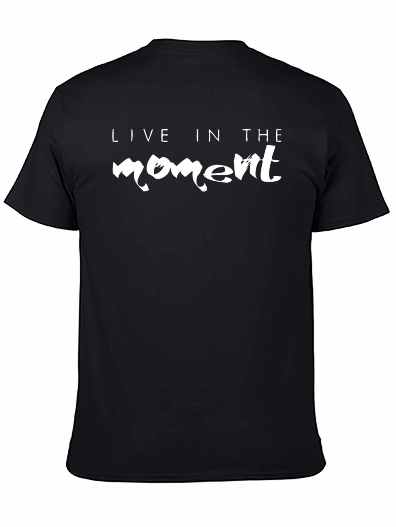 Live in the Moment Black T-Shirt