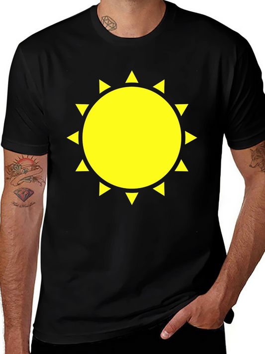 Sunny Graphic Black T-Shirt - Mens