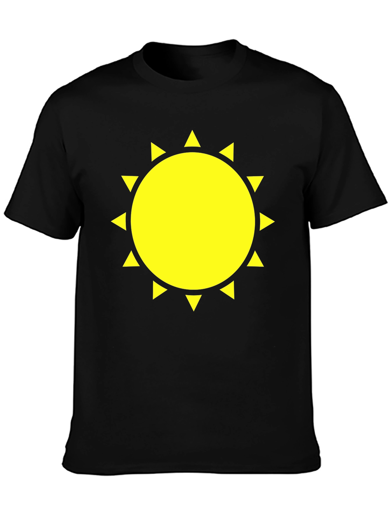 Sunny Graphic Black T-Shirt - Mens
