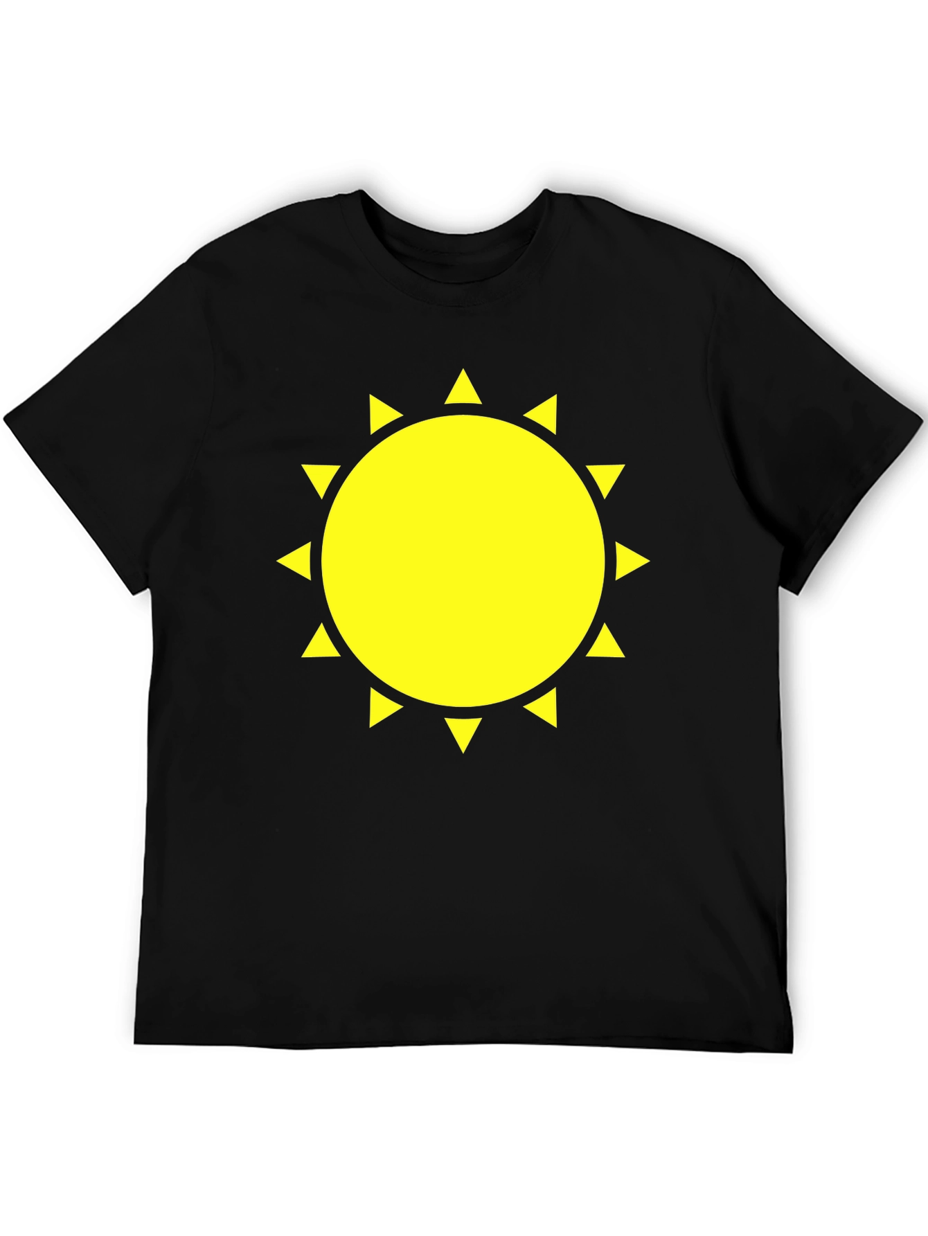 Sunny Graphic Black T-Shirt - Mens