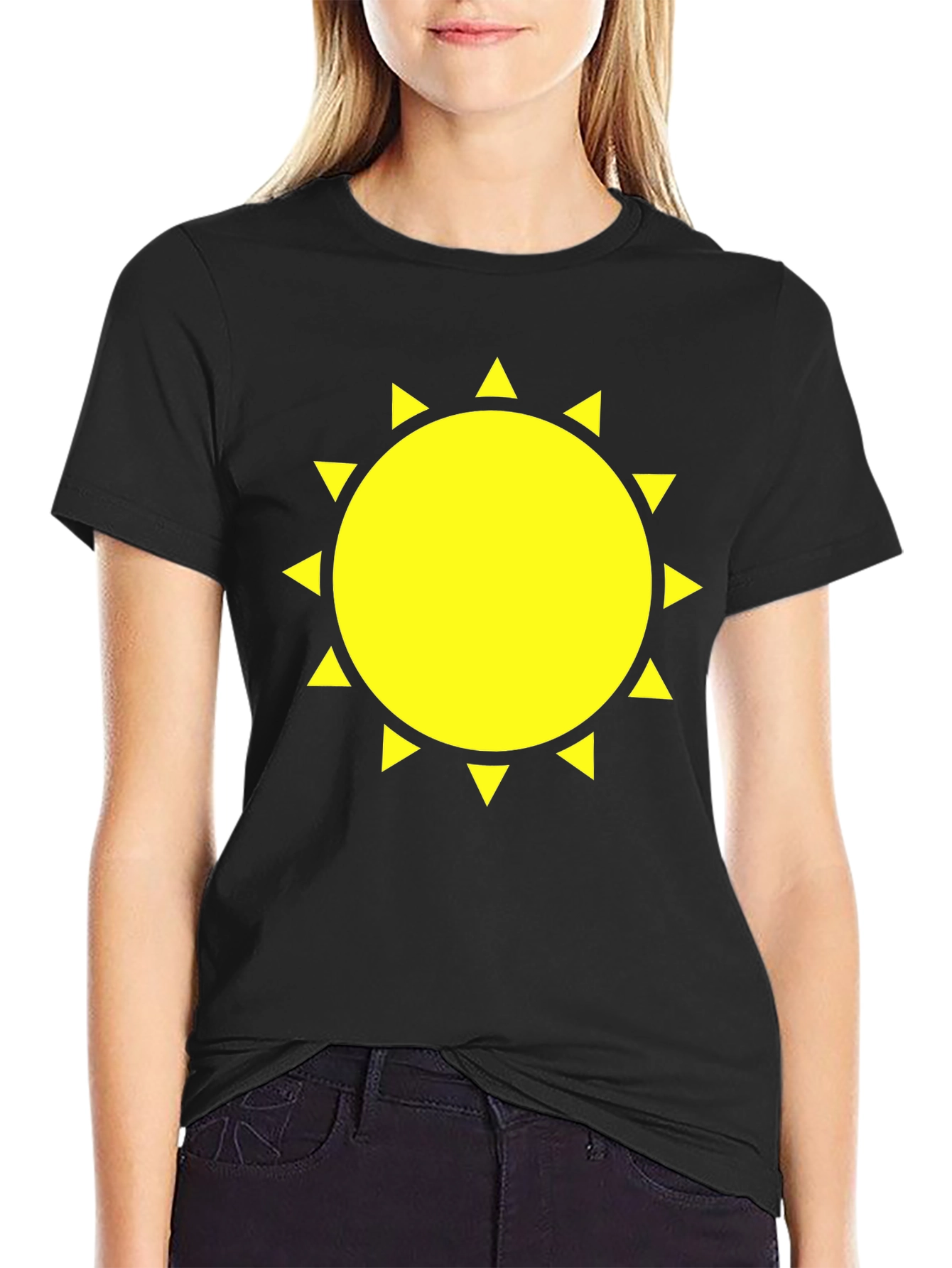 Sunny Graphic Black T-Shirt - Mens