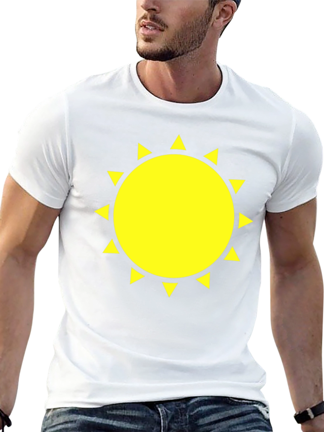 Sunny Graphic Black T-Shirt - Mens