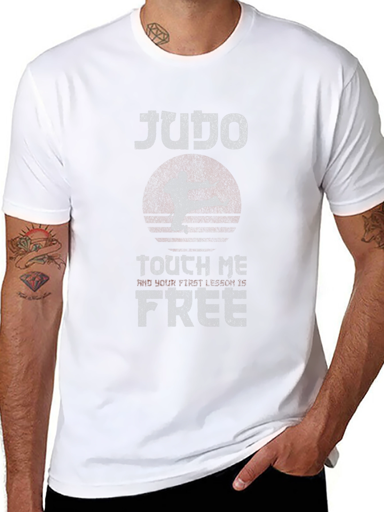 Judo Touch Me & Your Insurance is Free T-Shirt
