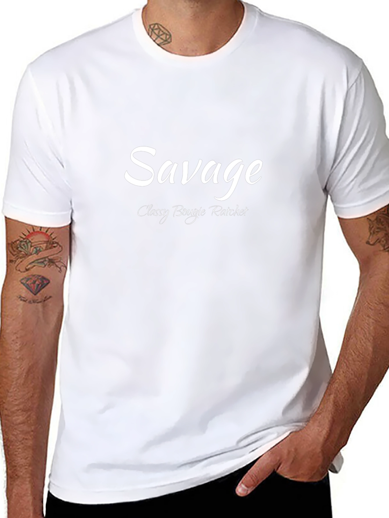 Savage Classy Bougie Ratchet Graphic Tee