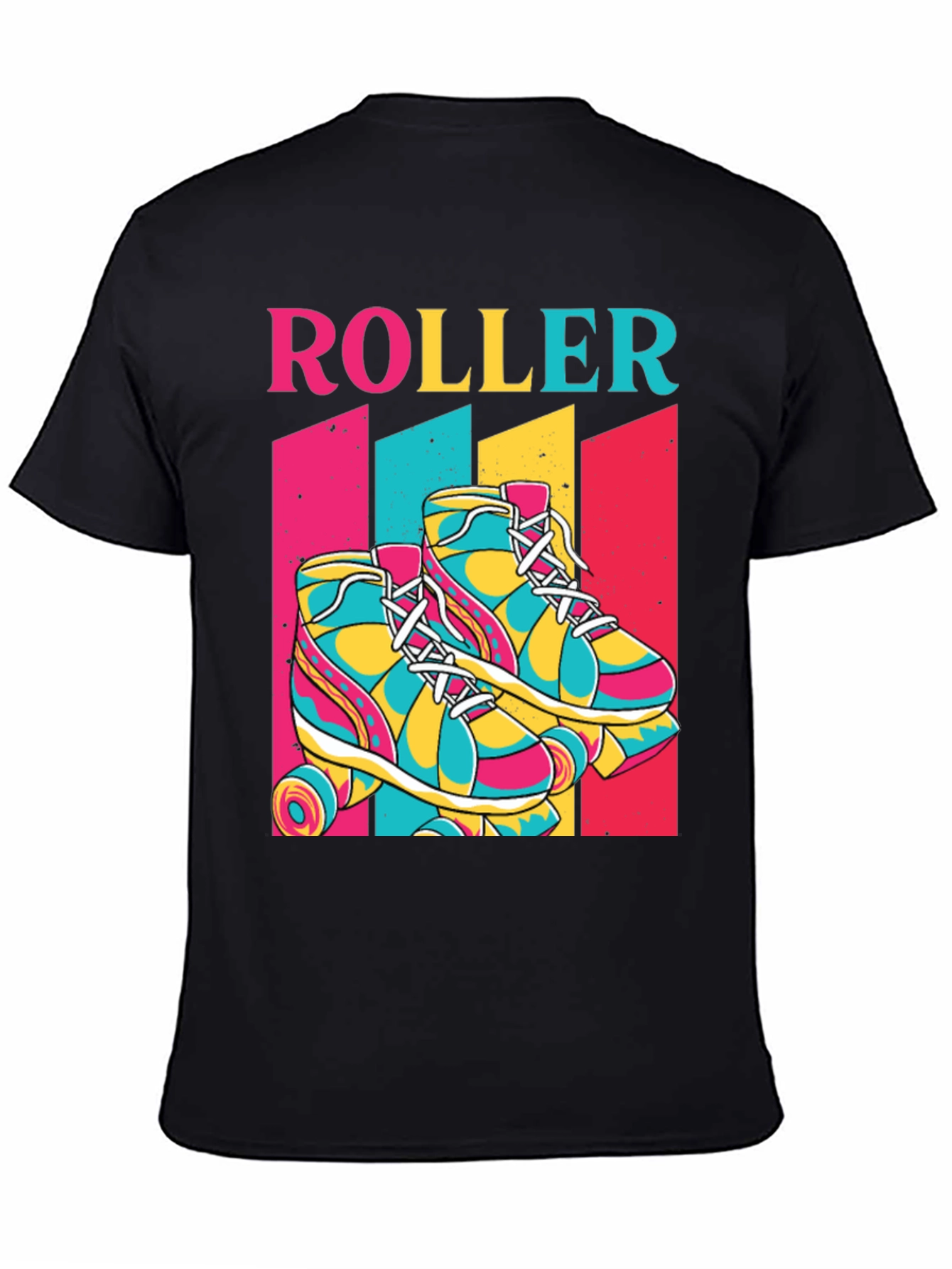 Retro Roller Skate Graphic Tee