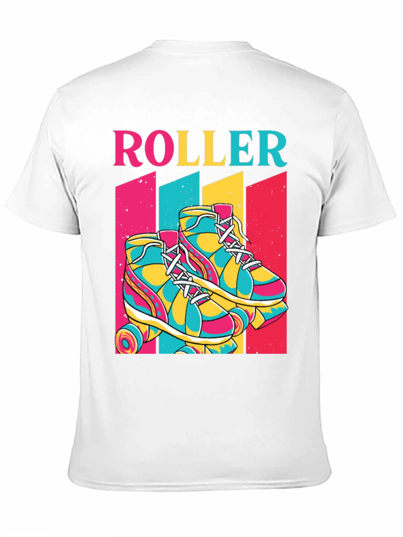 Retro Roller Skate Graphic Tee