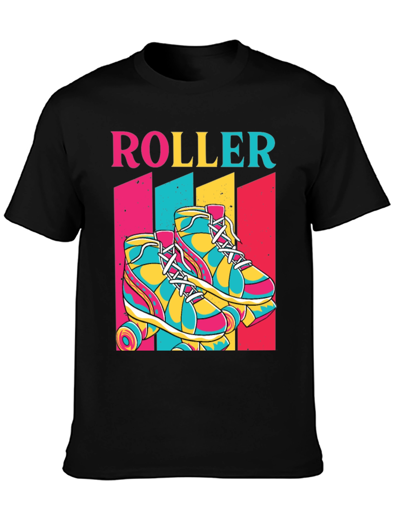 Retro Roller Skate Graphic Tee