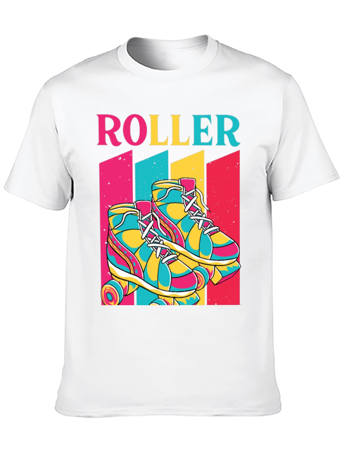 Retro Roller Skate Graphic Tee