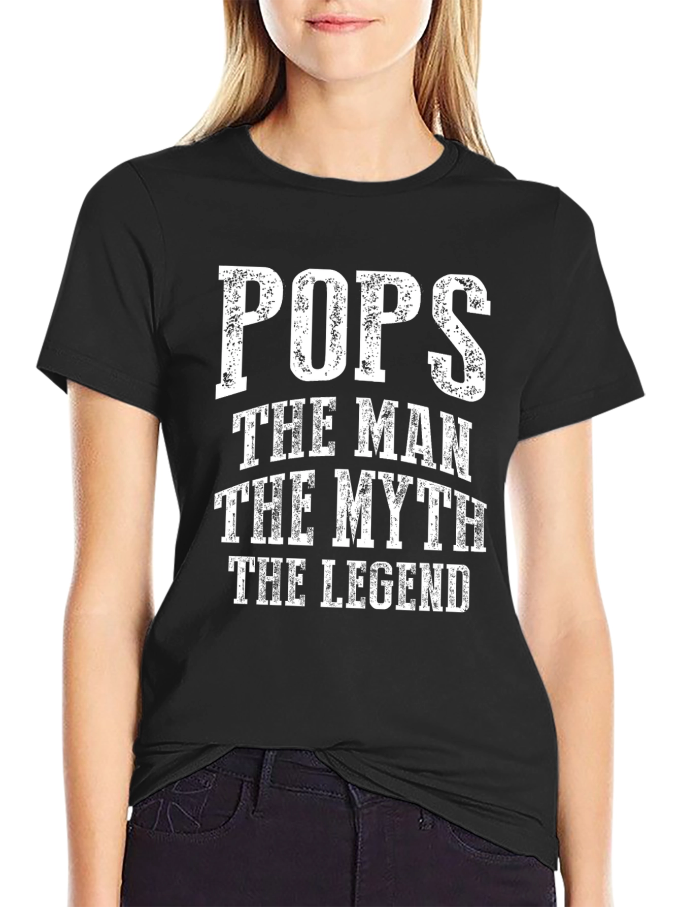 Pops The Man The Myth The Legend Graphic Tee