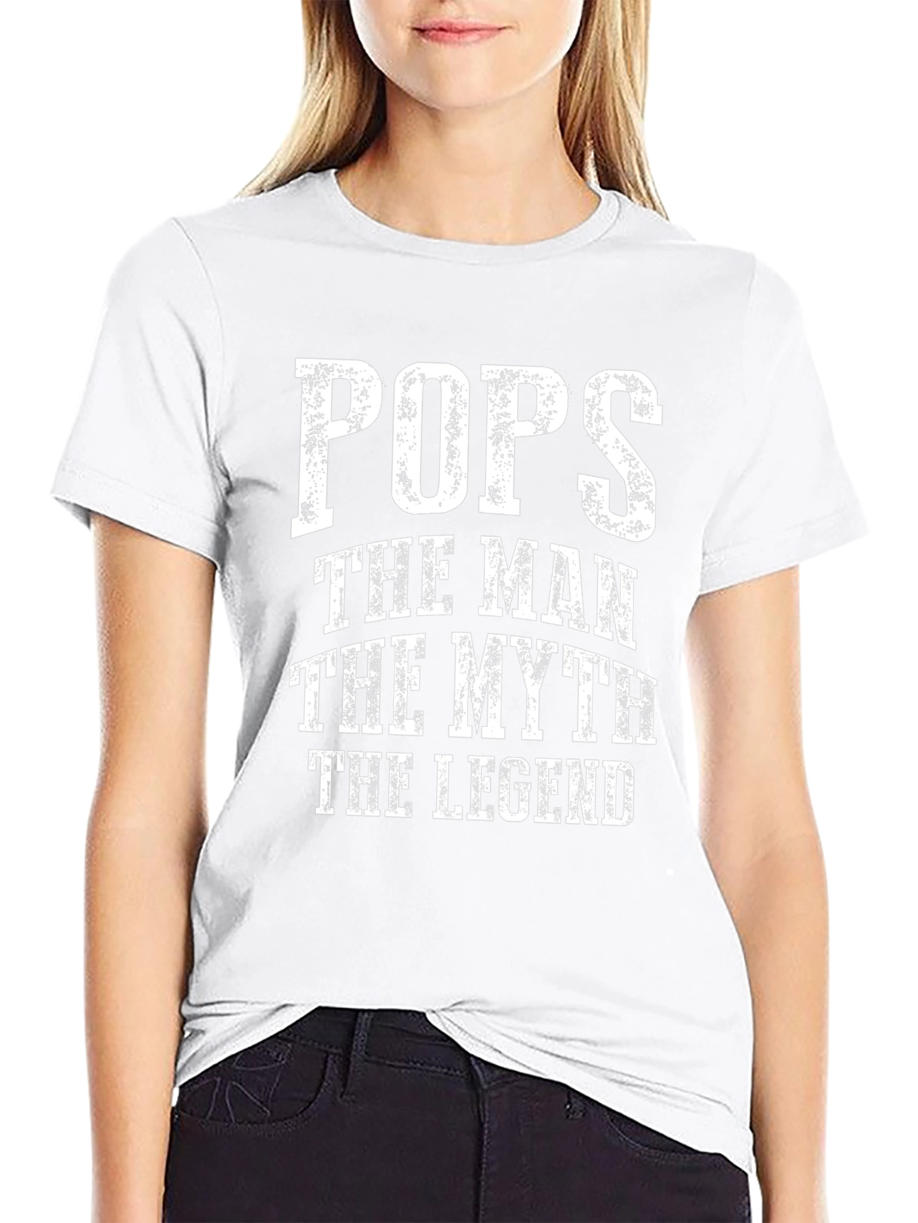 Pops The Man The Myth The Legend Graphic Tee