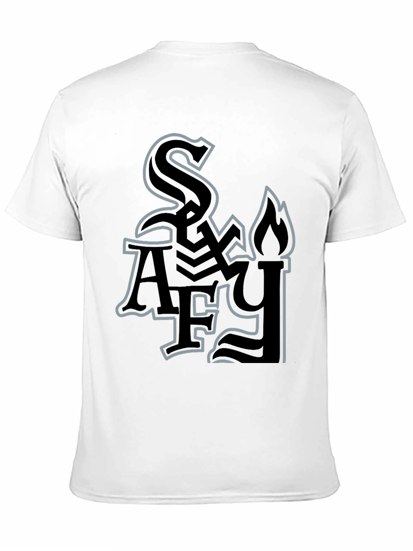 Stylish Black Graphic Tee
