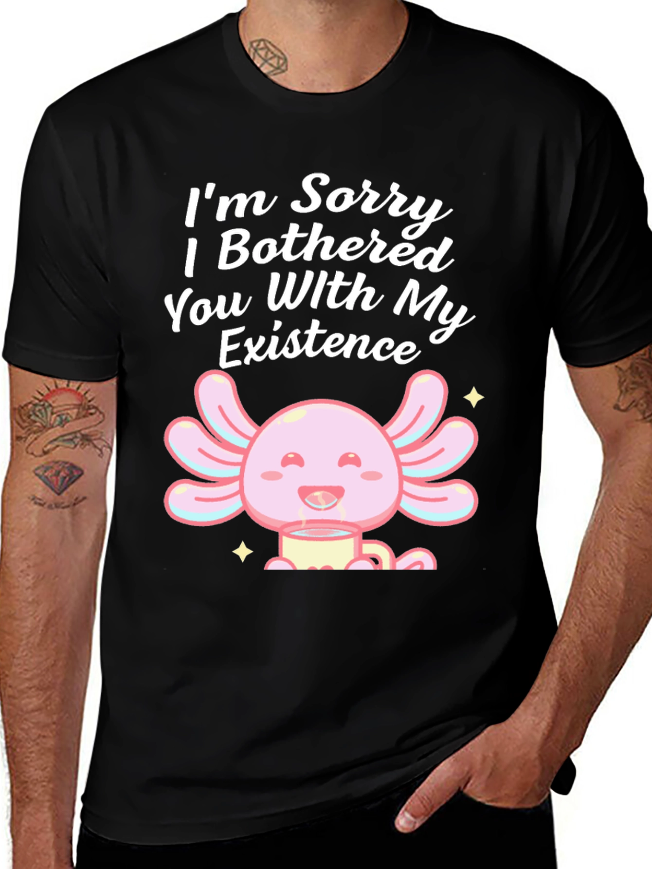 Sorry I Bothered You Axolotl T-Shirt