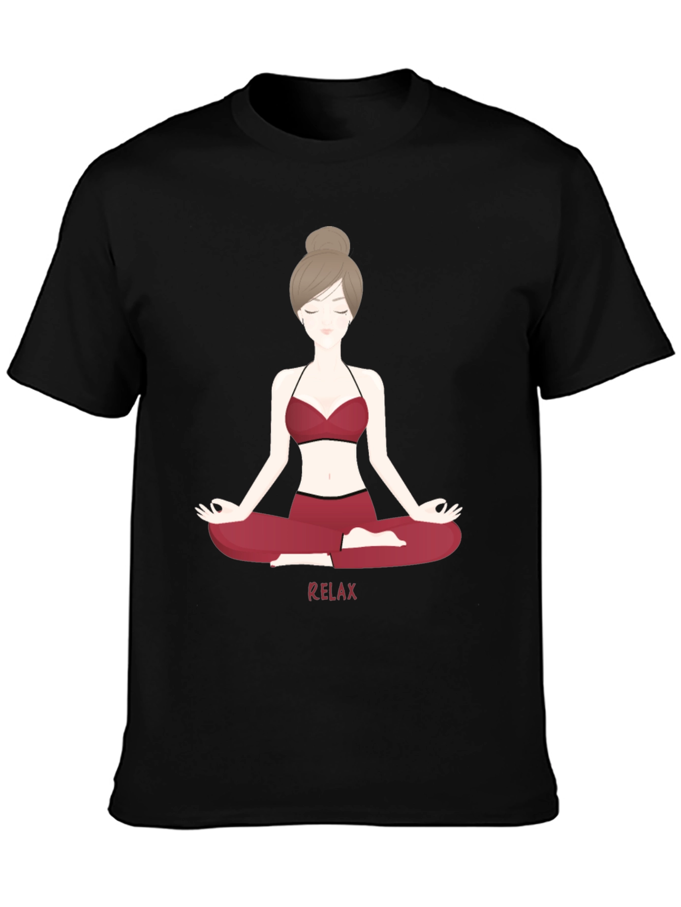 Relax Yoga T-Shirt - Stylish Graphic Tee