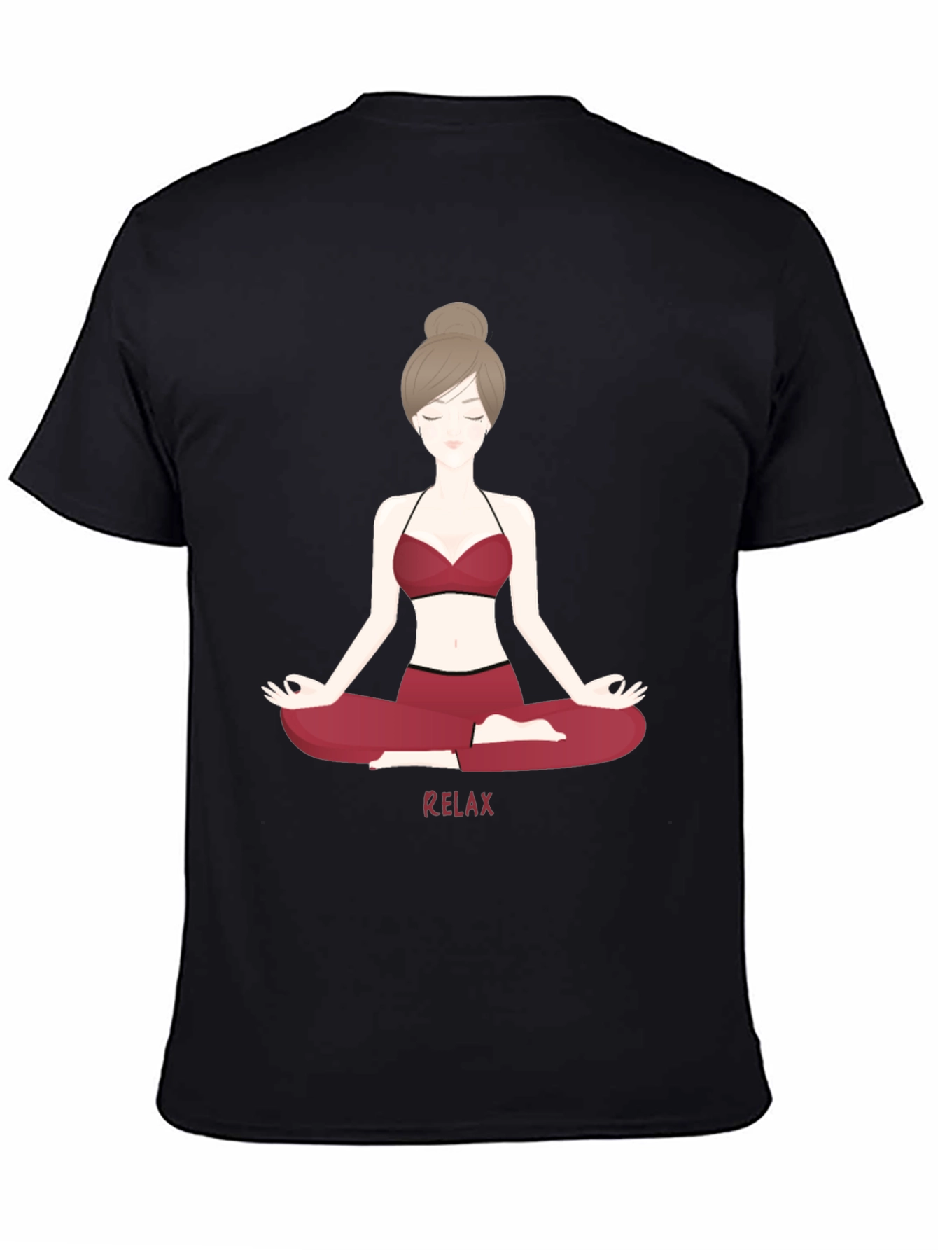 Relax Yoga T-Shirt - Stylish Graphic Tee