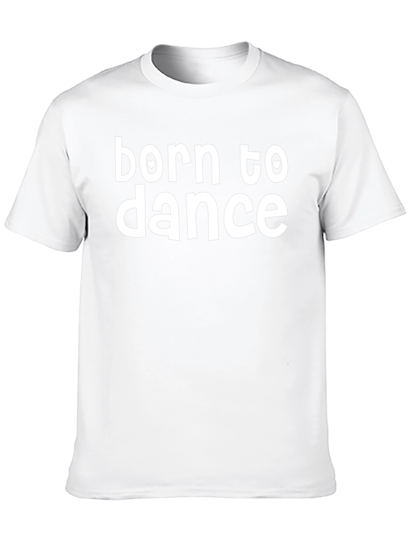 Born to Dance Black Graphic Tee Shirt