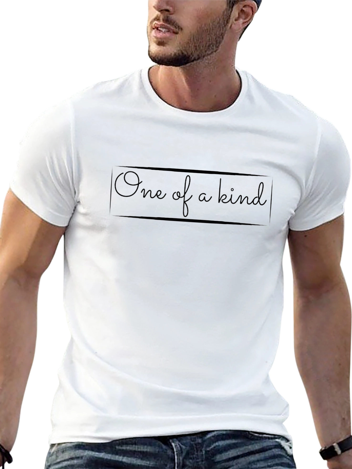 One of a Kind Black Graphic Tee