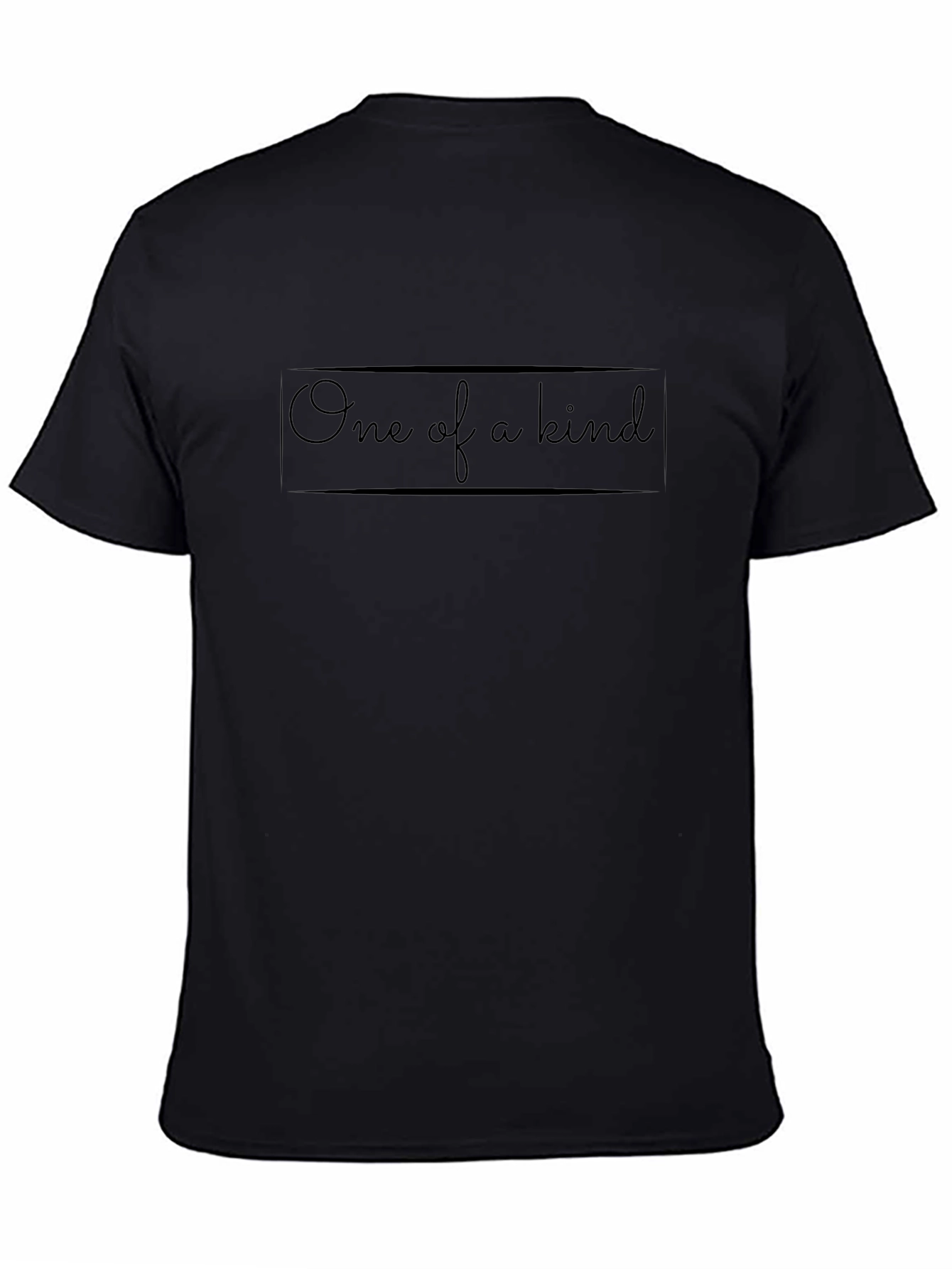 One of a Kind Black Graphic Tee