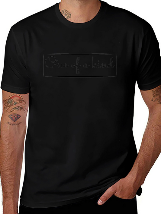 One of a Kind Black Graphic Tee