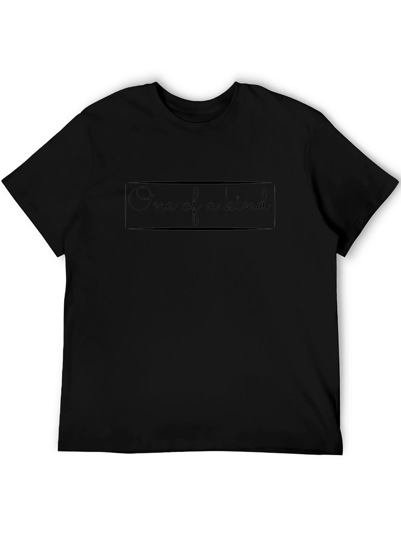 One of a Kind Black Graphic Tee