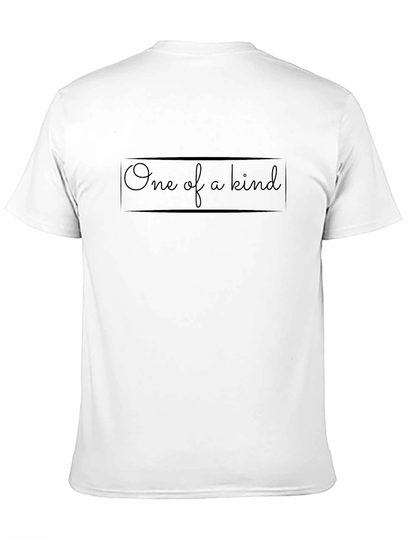 One of a Kind Black Graphic Tee