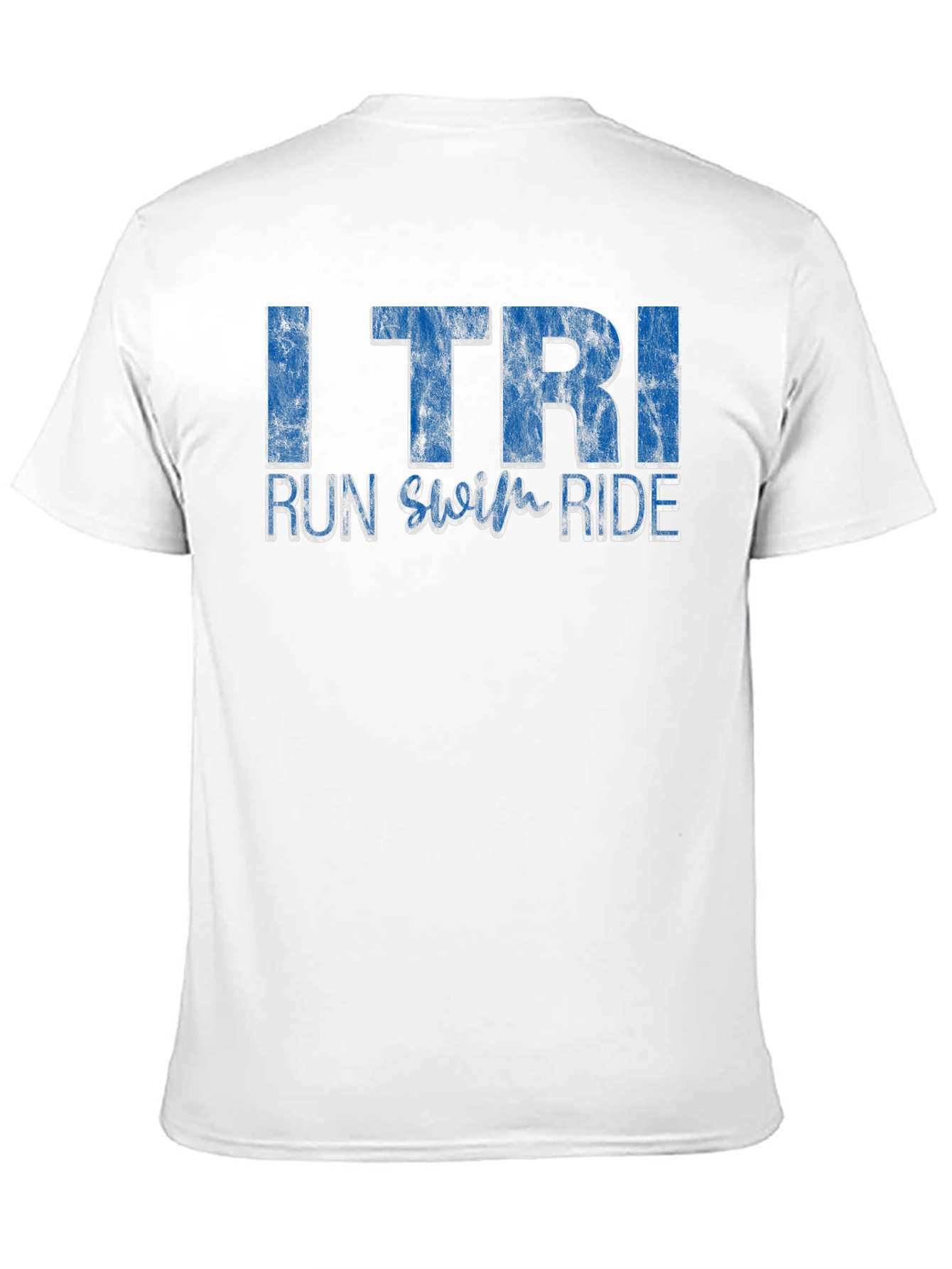 I TRI Run Swim Ride Black T-Shirt