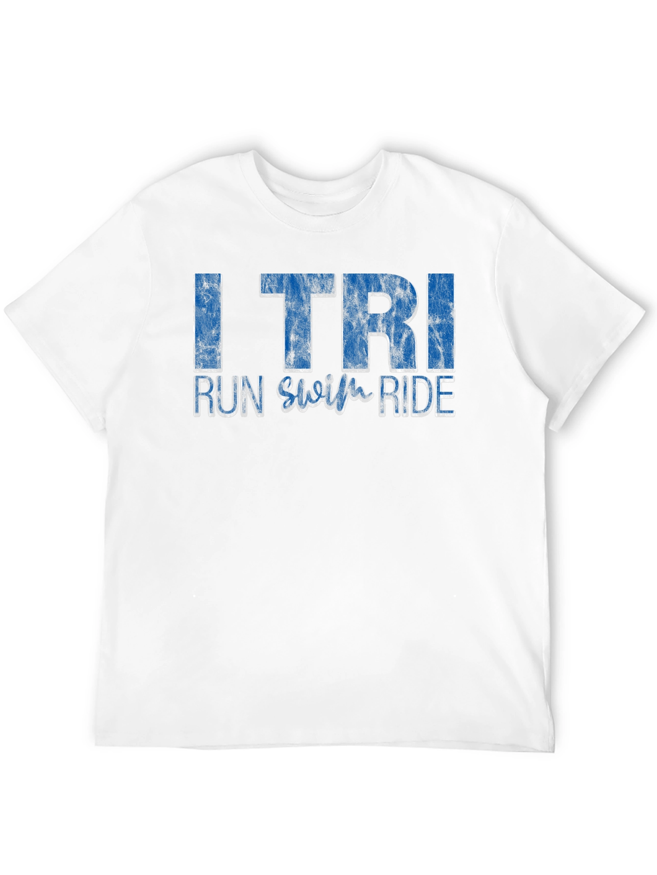 I TRI Run Swim Ride Black T-Shirt