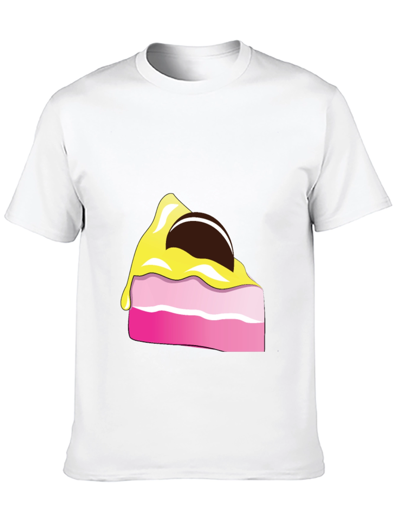 Cake Slice Graphic Tee - Dessert Lover Shirt