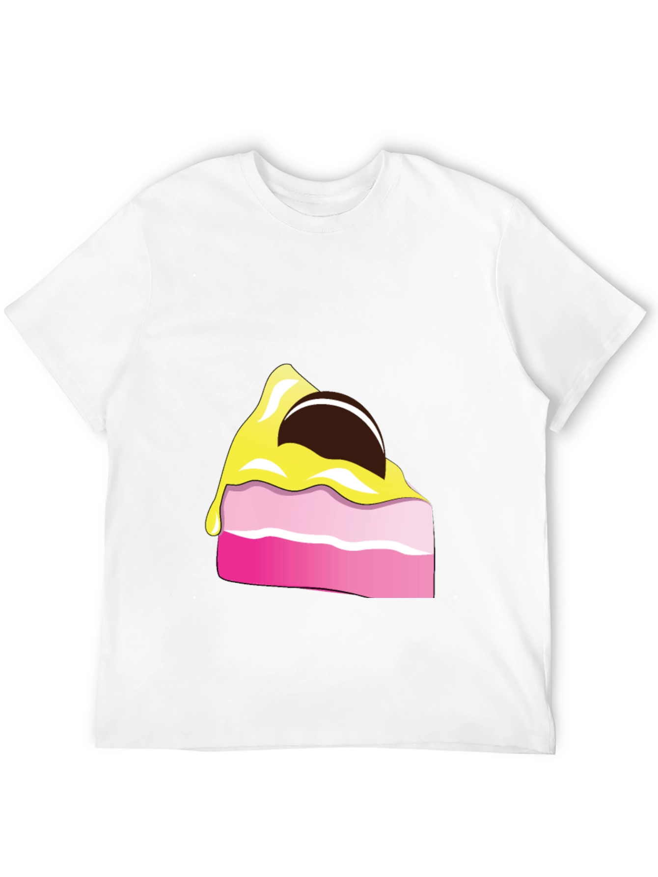 Cake Slice Graphic Tee - Dessert Lover Shirt