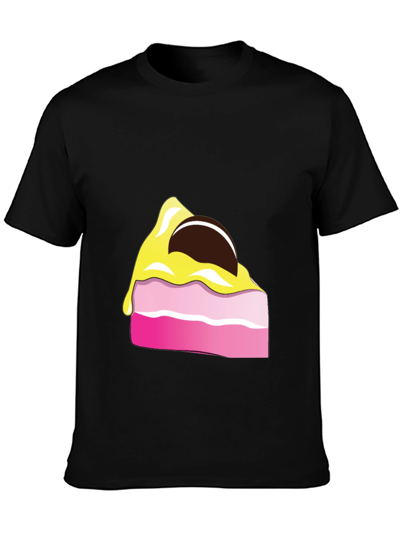 Cake Slice Graphic Tee - Dessert Lover Shirt
